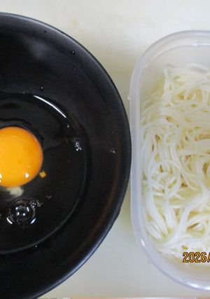 たまごかけ素麵😋-レシピのメイン写真