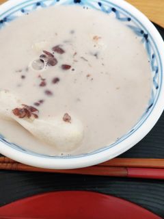 簡単!あずきみるくぜんざい♡-レシピのメイン写真
