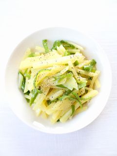 レンジで【じゃがいもとピーマンの中華和え-レシピのメイン写真