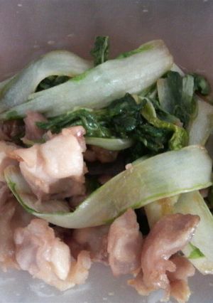 鶏軟骨と白菜の炒め煮-レシピのメイン写真