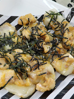 残ったお餅で!照り焼きピザ-レシピのメイン写真