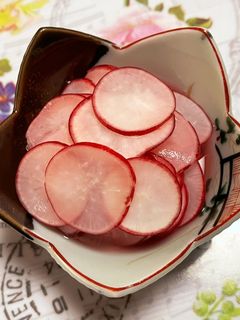 ラディッシュの甘酢漬け-レシピのメイン写真