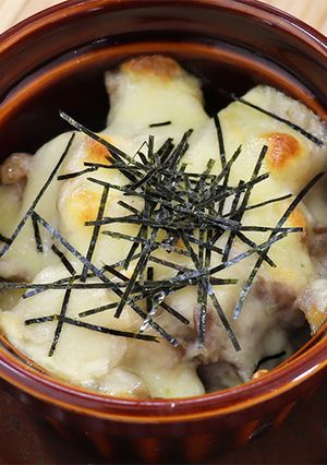 とろ~りもっちり!お餅の和風グラタン-レシピのメイン写真