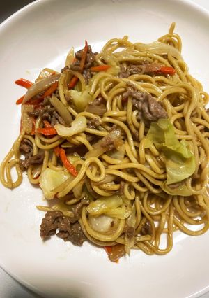ソースが美味しすぎる焼きそば　　-レシピのメイン写真