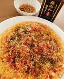 無添加焼肉生だれで白菜大量消費お好み焼き