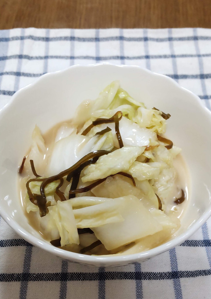 ポリ袋で簡単☆白菜の中華風浅漬け-レシピのメイン写真