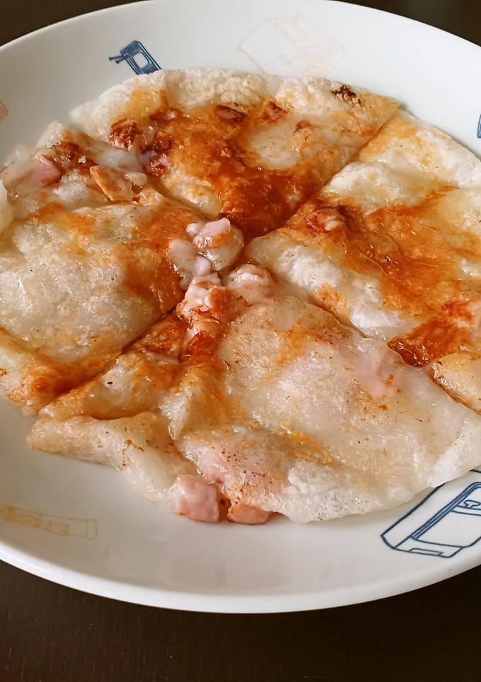 お餅とチーズのピザ風焼き-レシピのメイン写真
