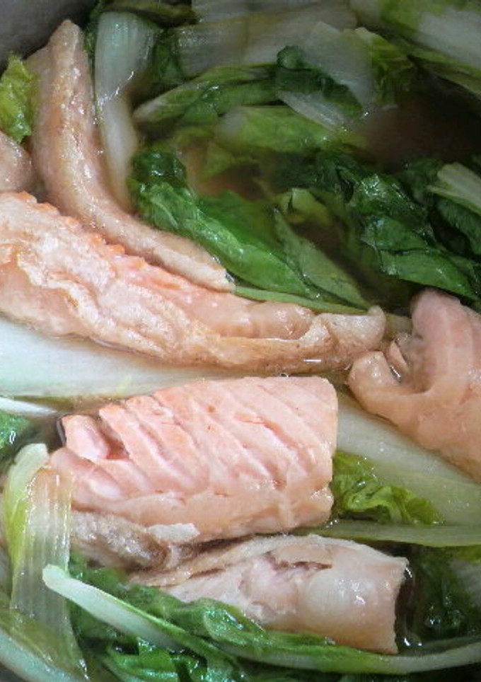 鮭と白菜のさっぱり煮-レシピのメイン写真