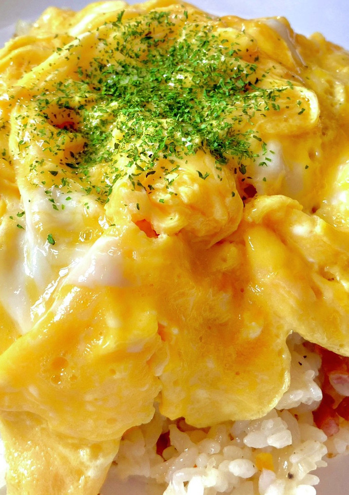 冷やご飯活用！トロトロ卵のピラフ風焼き飯-レシピのメイン写真