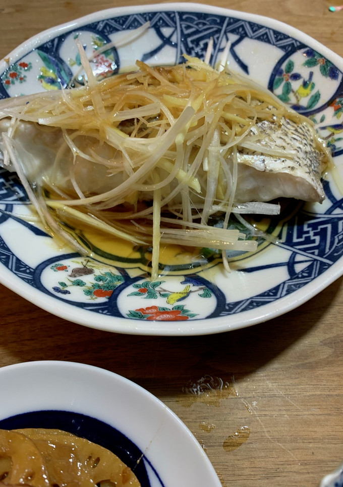 中華風鯛の酒蒸し-レシピのメイン写真