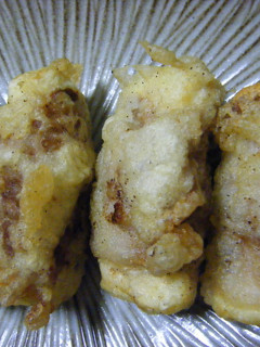 豆腐の塩漬けで♪肉巻き天ぷら-レシピのメイン写真