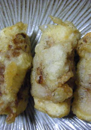 豆腐の塩漬けで♪肉巻き天ぷら-レシピのメイン写真