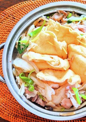 白菜の漬物と餅巾着の旨鍋-レシピのメイン写真