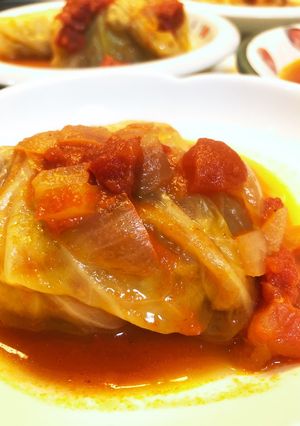 ロールキャベツトマト煮-レシピのメイン写真