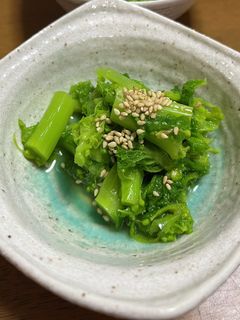 菜の花のからし和え-レシピのメイン写真