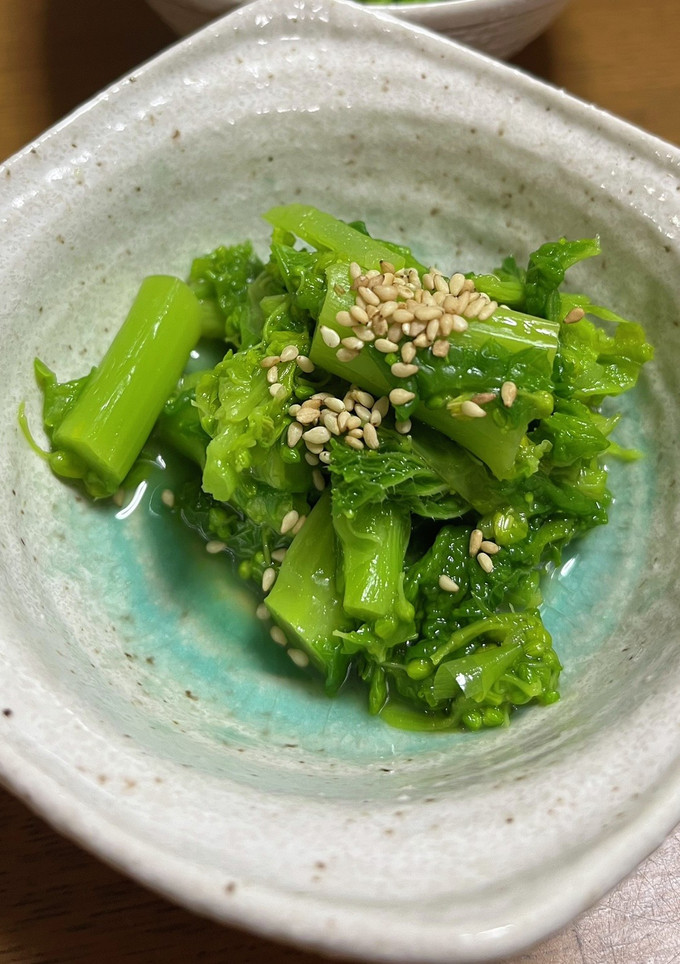 菜の花のからし和え-レシピのメイン写真