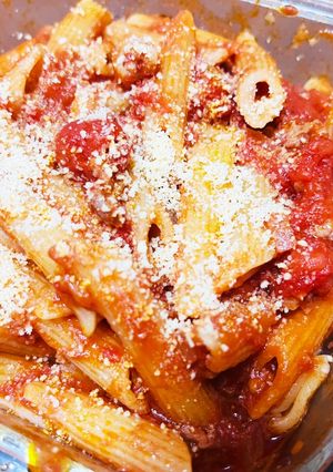 レンジでペンネ-レシピのメイン写真