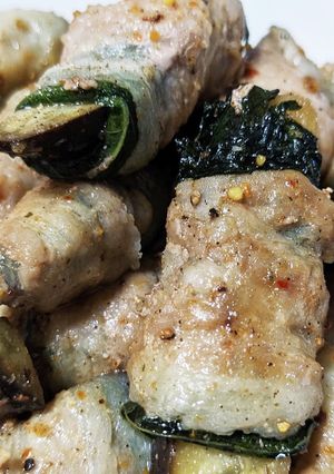 茄子の豚バラ巻き-レシピのメイン写真