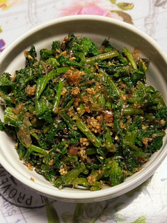 ラディッシュの葉の胡麻和え-レシピのメイン写真