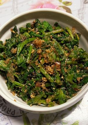 ラディッシュの葉の胡麻和え-レシピのメイン写真