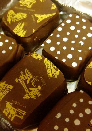 ＊生チョコ＊転写シートでﾁｮｯﾄ豪華に…-レシピのメイン写真
