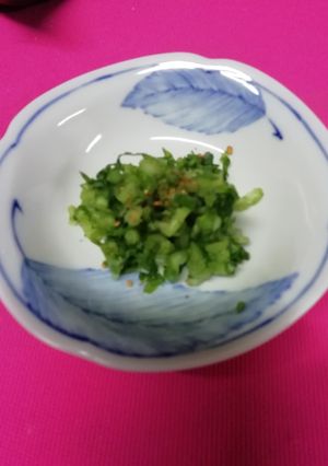 簡単漬物(一夜漬)孫達に伝授-レシピのメイン写真