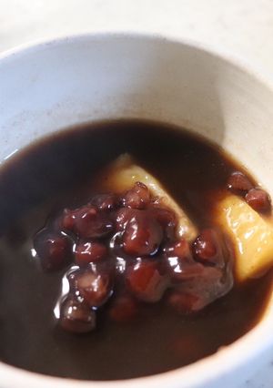 ほろ苦が美味なコーヒーぜんざい-レシピのメイン写真