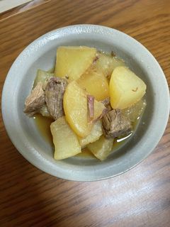 圧力鍋で味しみ!牛すじと大根の煮込み-レシピのメイン写真