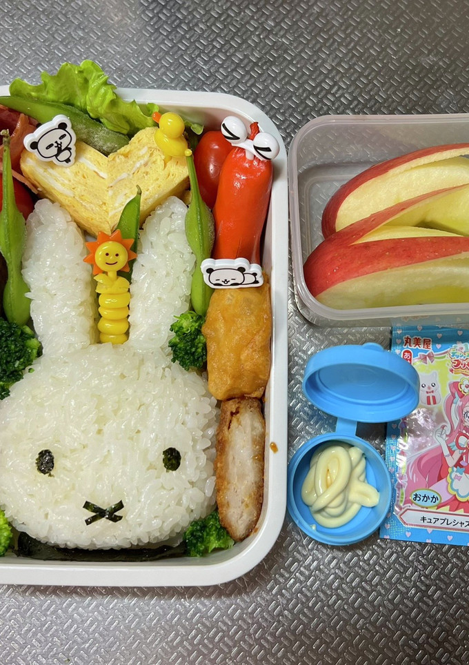 ミッフィのキャラ弁　型を使って簡単-レシピのメイン写真