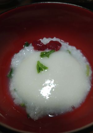我が家の餅入り七草粥-レシピのメイン写真