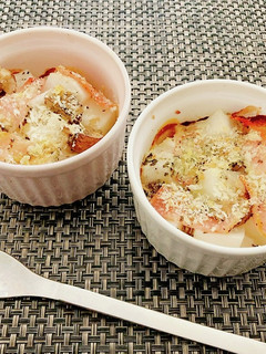 お餅とカブのパン粉焼き-レシピのメイン写真