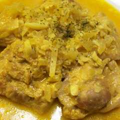 รูปของ ニンニク香る♪鶏肉のヨーグルト☆カレー