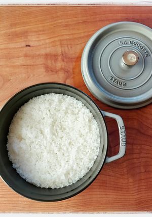 STAUBで炊飯-レシピのメイン写真