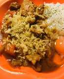 こくまろ中辛●揚げ玉/天かすチキンカレー