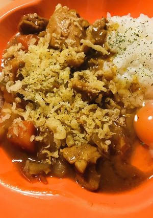 こくまろ中辛●揚げ玉/天かすチキンカレー-レシピのメイン写真
