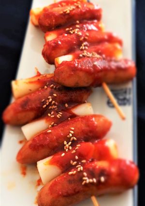 ソトックソトック（소떡소떡）-レシピのメイン写真