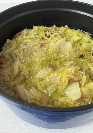 白菜と豚バラの重ね蒸し-レシピのメイン写真