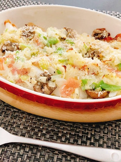 長ネギとカブのパン粉焼き-レシピのメイン写真