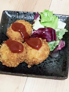 子供もだいすきな一口メンチカツ♪-レシピのメイン写真