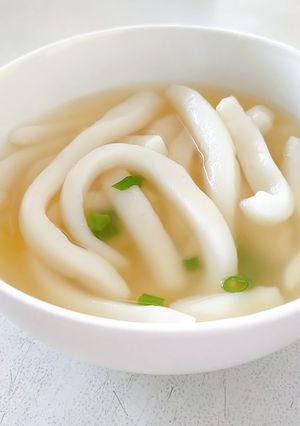米粉の手打ちうどん-レシピのメイン写真