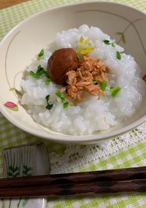 我が家の一草がゆ〜♪-レシピのメイン写真