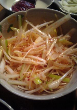 ねぎのムッチム-レシピのメイン写真