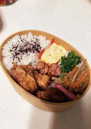 【覚書】20230106中高生お弁当-レシピのメイン写真