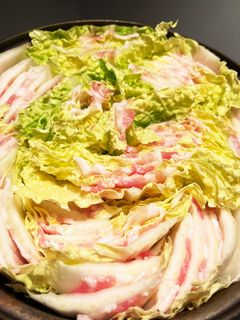 簡単、白菜のミルフィーユ鍋-レシピのメイン写真