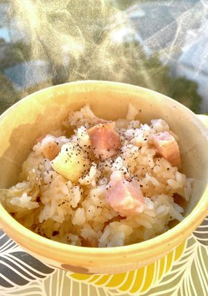 カップスープで、ポタージュ炊き込みご飯-レシピのメイン写真