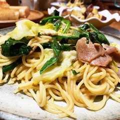 รูปของ 玉ねぎ麹で簡単スパゲティ