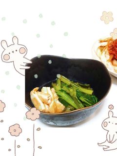 割と本気の小松菜の煮浸し-レシピのメイン写真