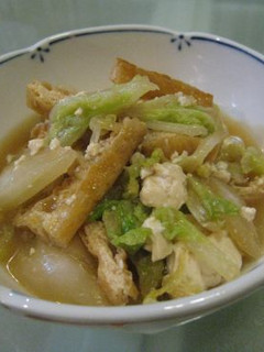 白菜と豆腐の炊いたの-レシピのメイン写真
