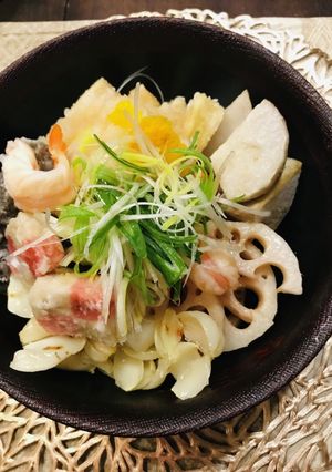 お正月残り物の揚げ出し生麩-レシピのメイン写真