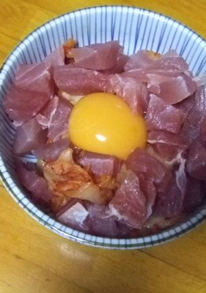 簡単☆まぐろキムチ和え☆-レシピのメイン写真